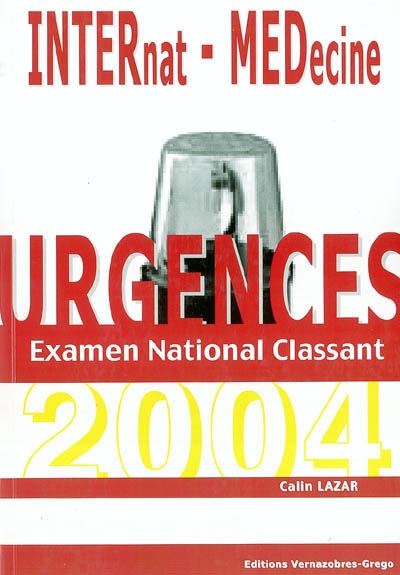 Urgences : examen national classant