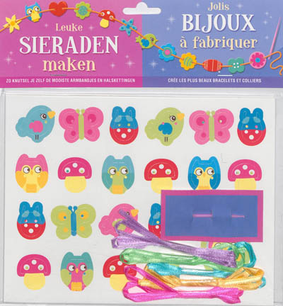 Jolis bijoux à fabriquer. Leuke sieraden maken