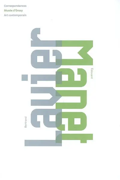 Bertrand Lavier, Edouard Manet