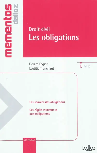 Droit civil : les obligations
