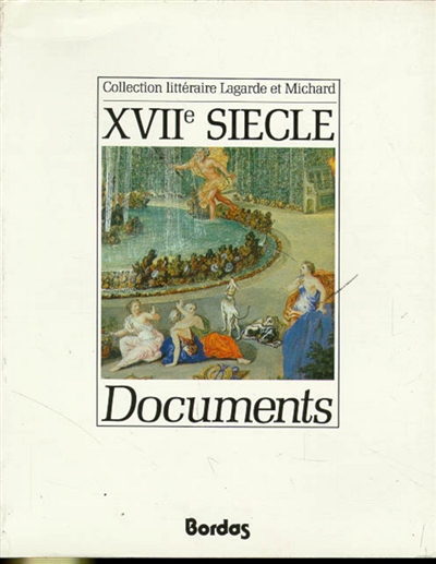 Documents 17e siècle