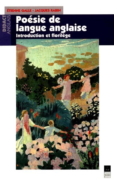 Poésie de langue anglaise : introduction et florilège