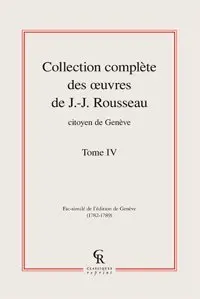 Oeuvres complètes. Vol. 4