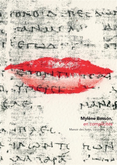 Mylène Besson, en complicités : Manoir des livres, Lucinges, 2022