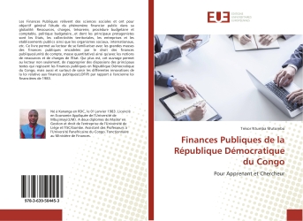 Finances Publiques de la Republique Democratique du Congo : Pour apprenant et chercheur