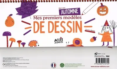 Mes premiers modèles de dessin : automne