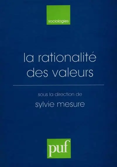 La rationalité des valeurs