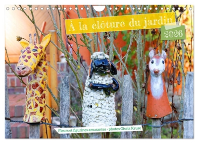 A la clôture du jardin...