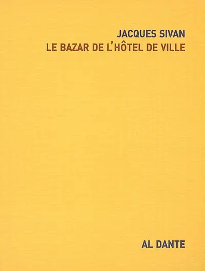 Le bazar de l'hôtel de ville