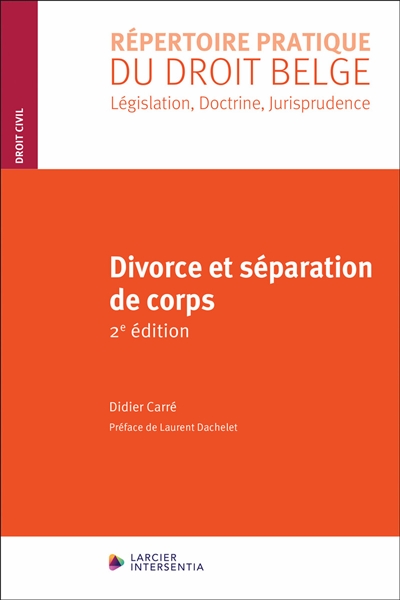 Divorce et séparation de corps