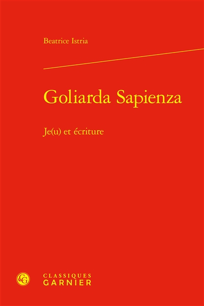 Goliarda Sapienza : Je(u)...