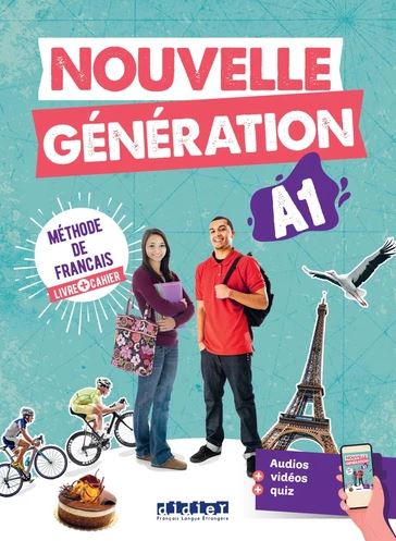 Nouvelle génération A1, méthode de français : livre + cahier