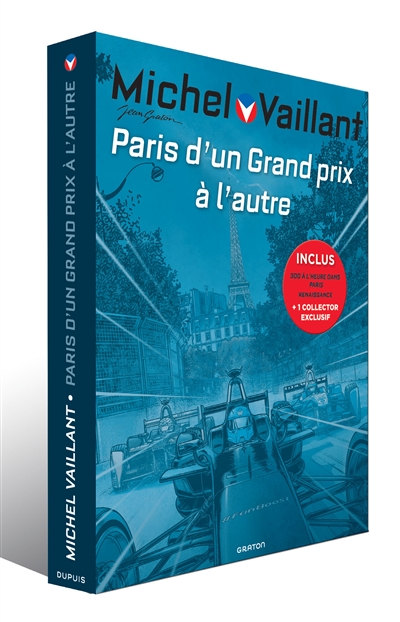 Fourreau Michel Vaillant : Paris, d'un Grand prix à l'autre