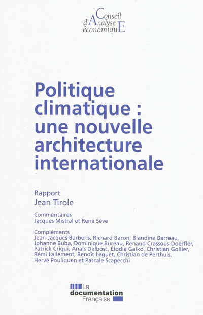 Politique climatique : une nouvelle architecture internationale