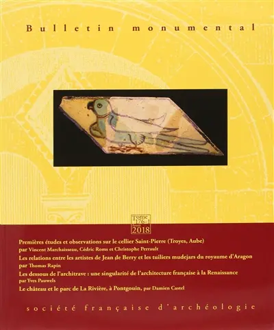 Bulletin monumental, n° 176-1
