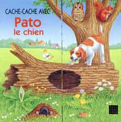 Cache-cache avec Pato le chien