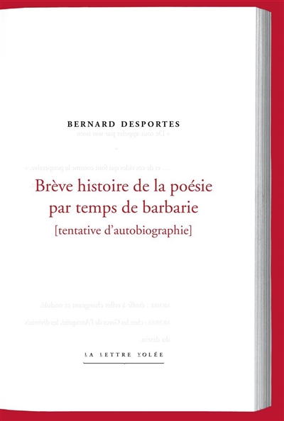 Brève histoire de la poésie...