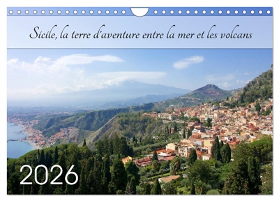 Sicile, la terre d'aventure entre la mer et les volcans (Calendrier mural 2026 DIN A4 vertical), CALVENDO calendrier mensuel : Découvrez la Sicile, la terre d'aventure entre la mer et les volcans