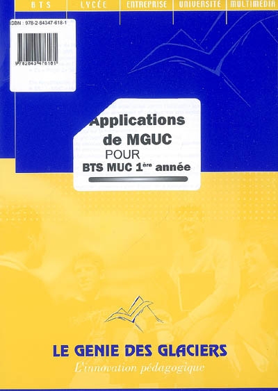 Applications de MGUC pour BTS MUC 1ère année