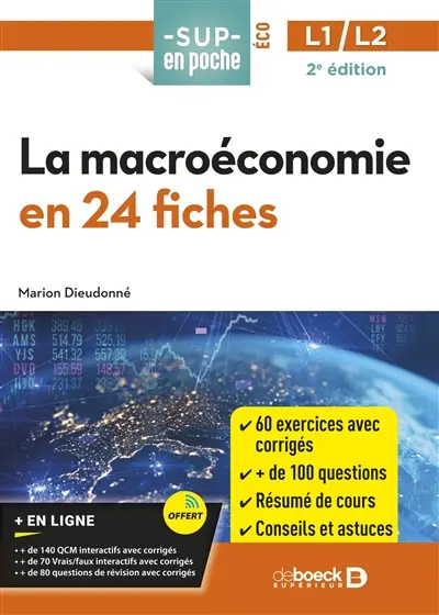 La macroéconomie en 24 fiches : L1, L2