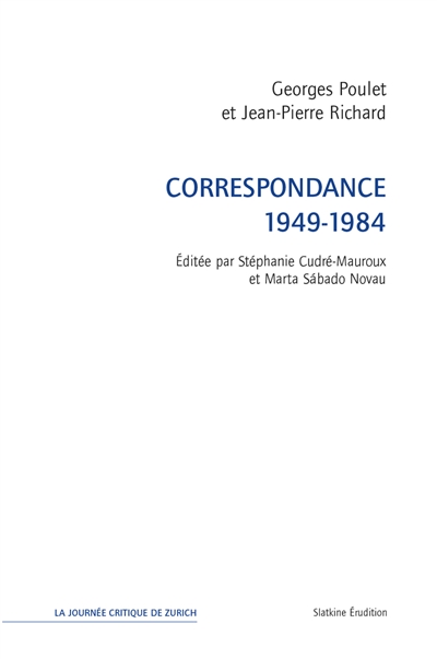 Correspondance 1949-1984