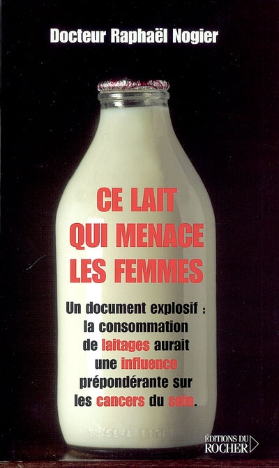 Ce lait qui menace les femmes : un document explosif : la consommation de laitages aurait une influence prépondérante sur les cancers du sein