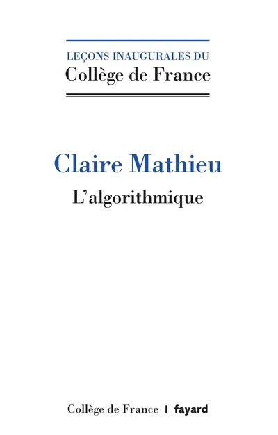 L'algorithmique