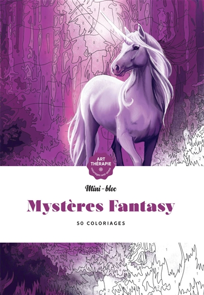 Mystères fantasy : 50 coloriages