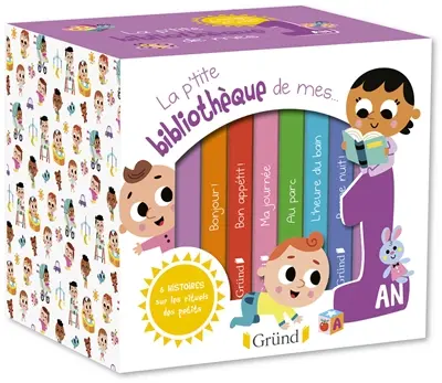 La petite bibliothèque de mes 1 an La petite bibliothèque de mes 1 an