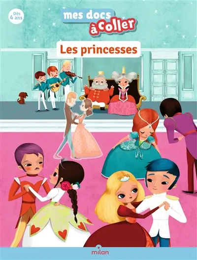 Les princesses : autocollants