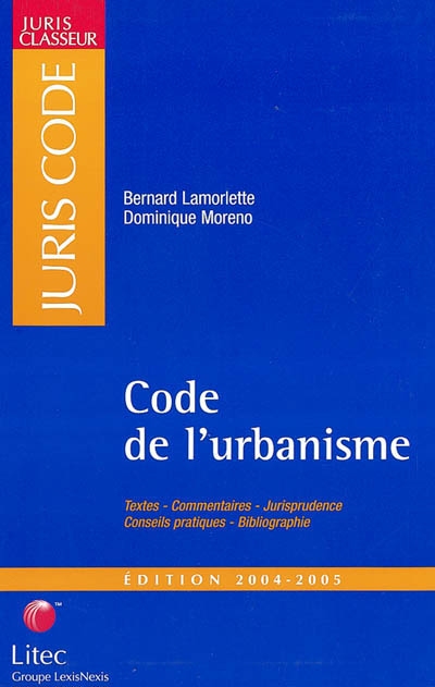 Code de l'urbanisme : 2003-2004