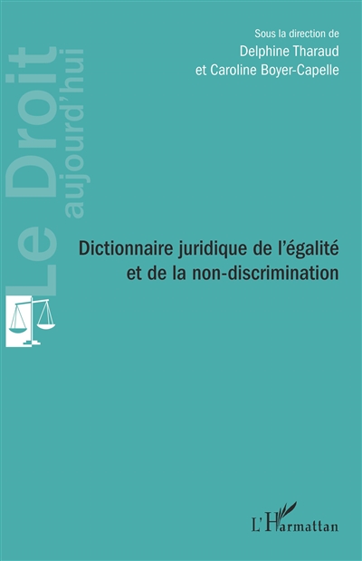 Dictionnaire juridique de l'égalité et de la non-discrimination