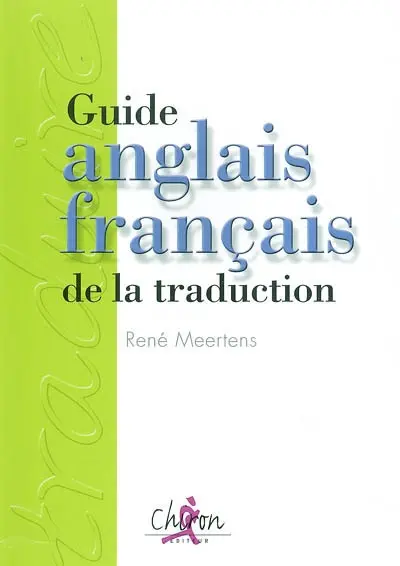 Guide anglais-français de la traduction