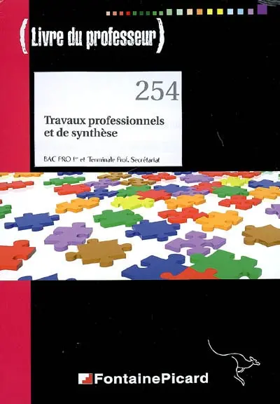 Travaux professionnels et de synthèse, bac pro 1re et terminale secrétariat : livre du professeur