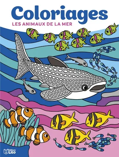 Les animaux de la mer : coloriages