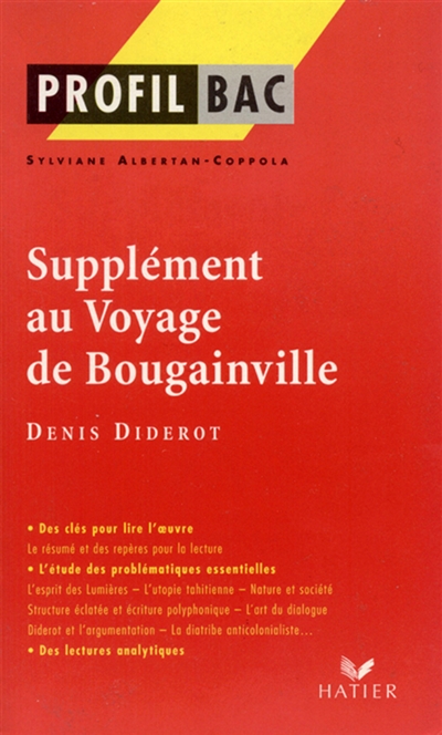 Supplément au voyage de Bougainville, Denis Diderot