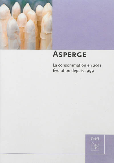 Asperge, la consommation en 2011 : évolution depuis 1999