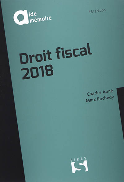 Droit fiscal 2018