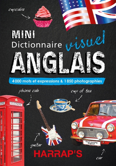 Mini dictionnaire visuel anglais : 4.000 mots et expressions & 1.850 photographies