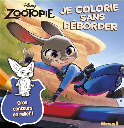 Zootopie : je colorie sans déborder