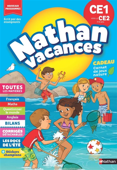 Nathan vacances, CE1 vers...