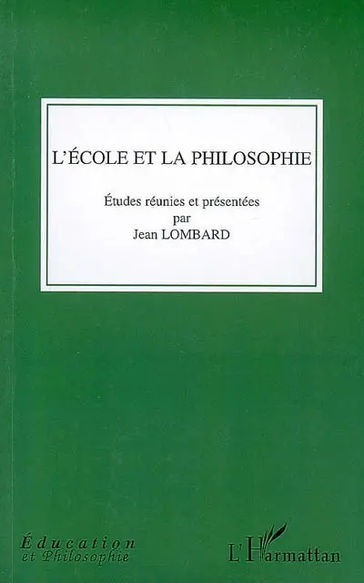 L'école et la philosophie