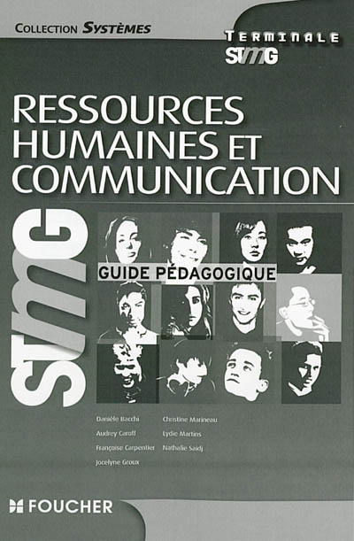 Ressources humaines et communication terminale STMG : guide pédagogique