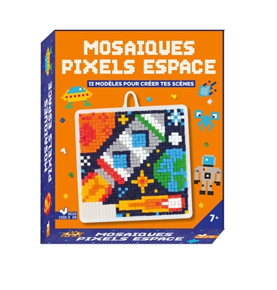 Mosaïques pixels espace : 13 modèles pour créer tes scènes