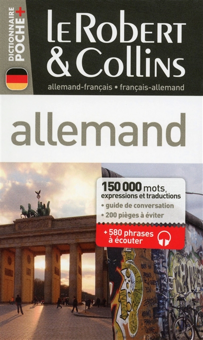Le Robert & Collins poche plus allemand : allemand-français, français-allemand