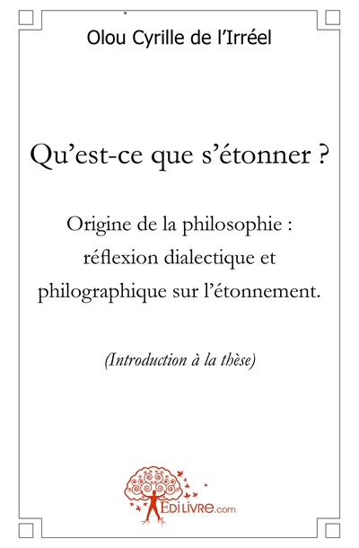 Qu'est ce que s'étonner ?...