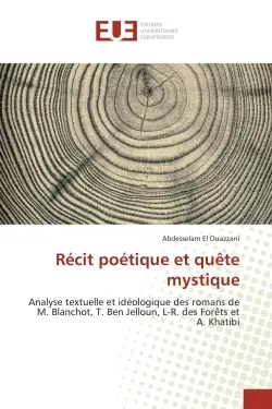 Recit poetique et quete mystique : Analyse textuelle et ideologique romans de M.Blanchot, T.Ben Jelloun, L-R. des forets et A. Khatibi