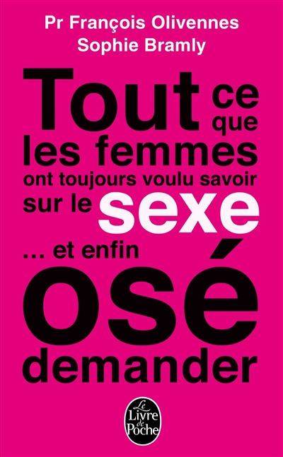 Tout ce que les femmes ont toujours voulu savoir sur le sexe... et enfin osé demander