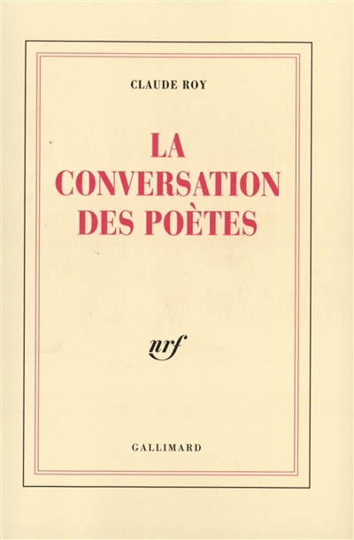 La Conversation des poètes