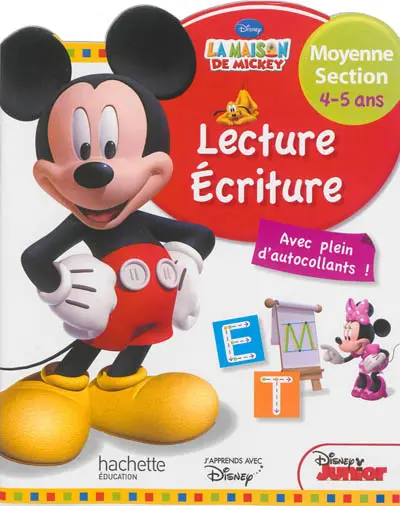 Lecture, écriture, moyenne section 4-5 ans